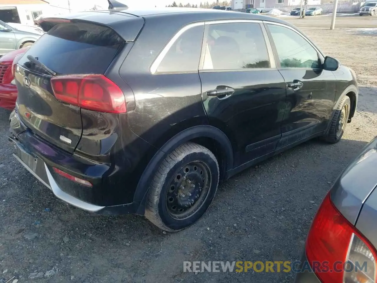 3 Photograph of a damaged car KNDCB3LC7K5257225 KIA NIRO 2019