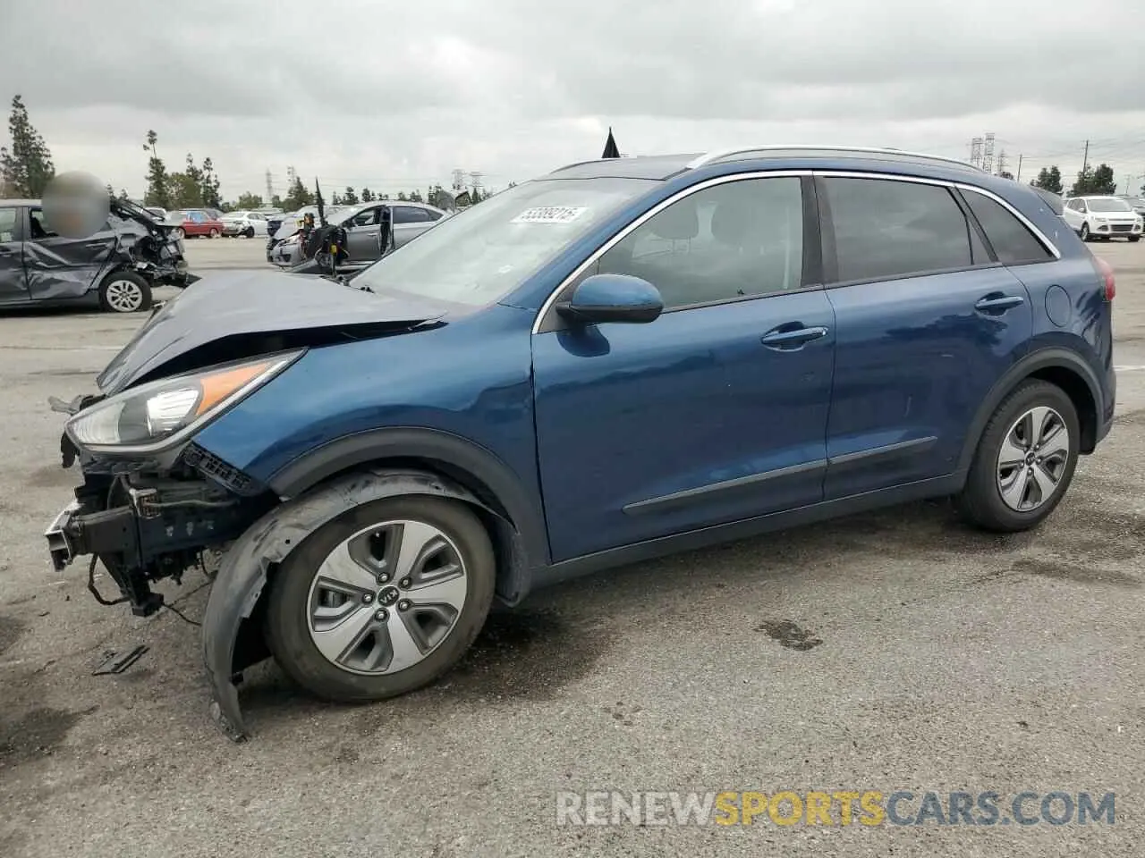 1 Фотография поврежденного автомобиля KNDCB3LCXK5241830 KIA NIRO 2019
