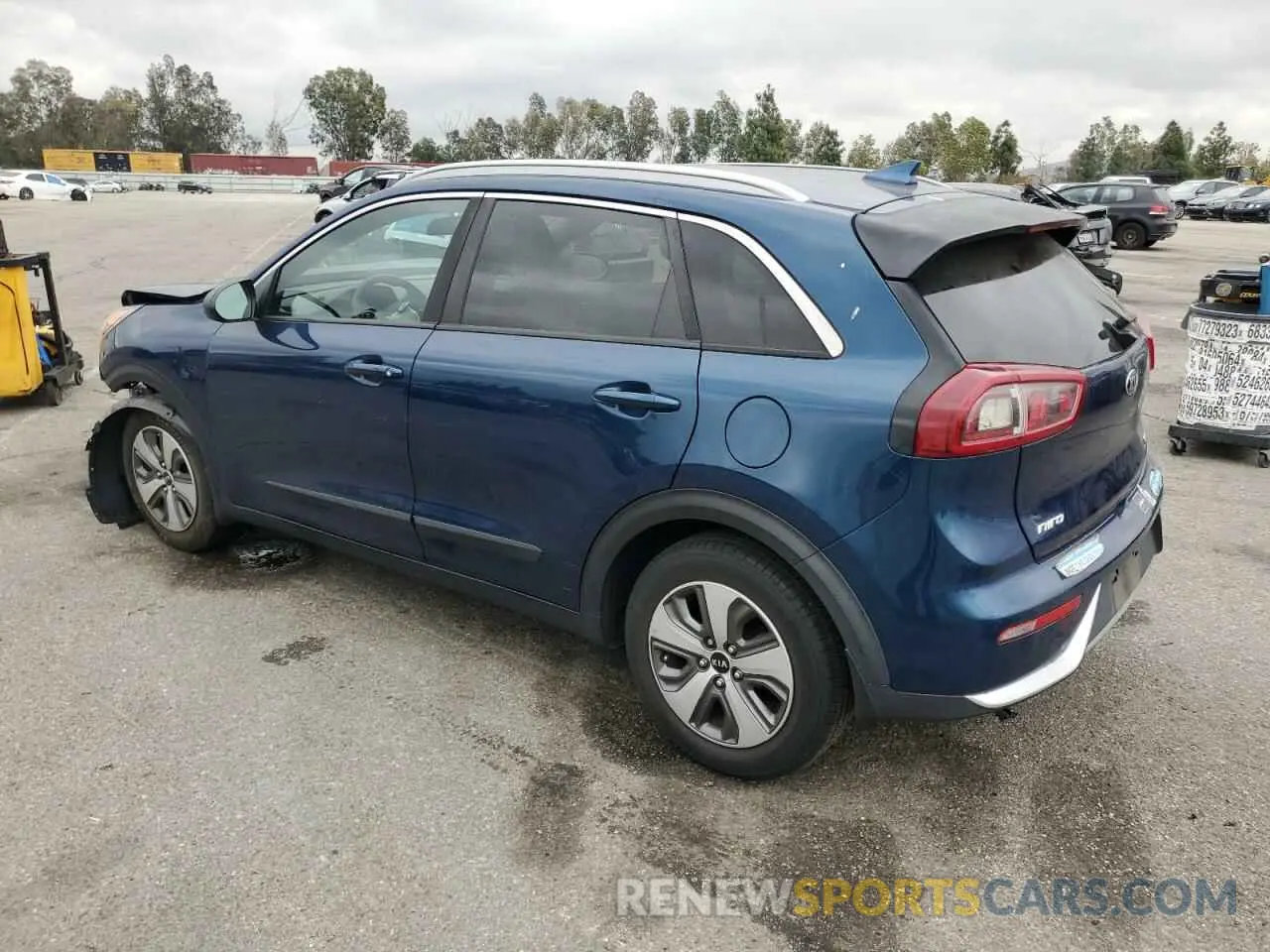 2 Фотография поврежденного автомобиля KNDCB3LCXK5241830 KIA NIRO 2019