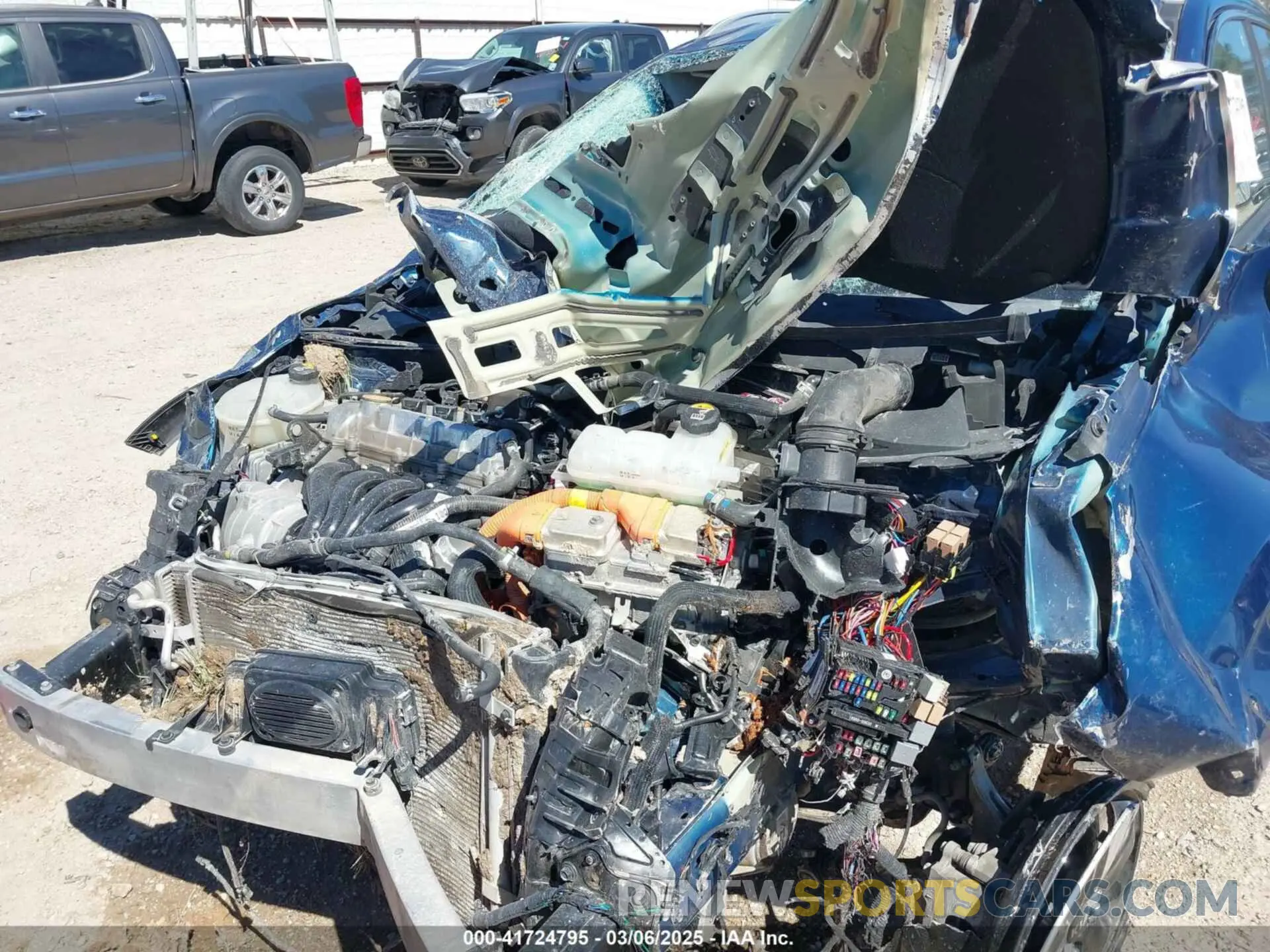 10 Фотография поврежденного автомобиля KNDCB3LCXK5257171 KIA NIRO 2019