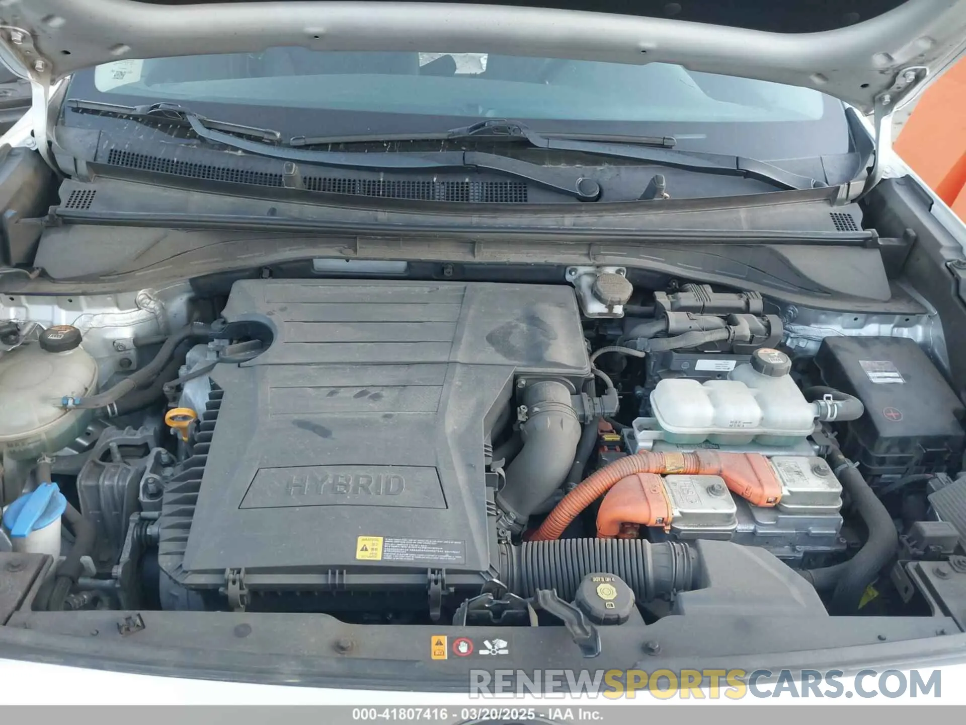 10 Photograph of a damaged car KNDCB3LCXK5257624 KIA NIRO 2019