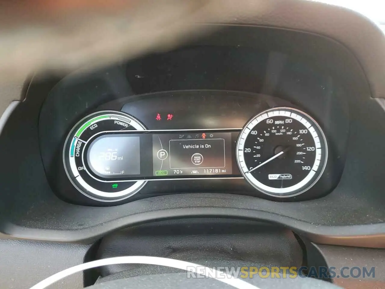 9 Photograph of a damaged car KNDCB3LCXK5345704 KIA NIRO 2019