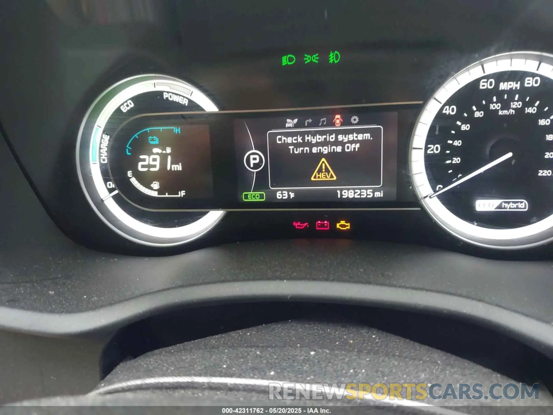 7 Photograph of a damaged car KNDCC3LC1K5262689 KIA NIRO 2019