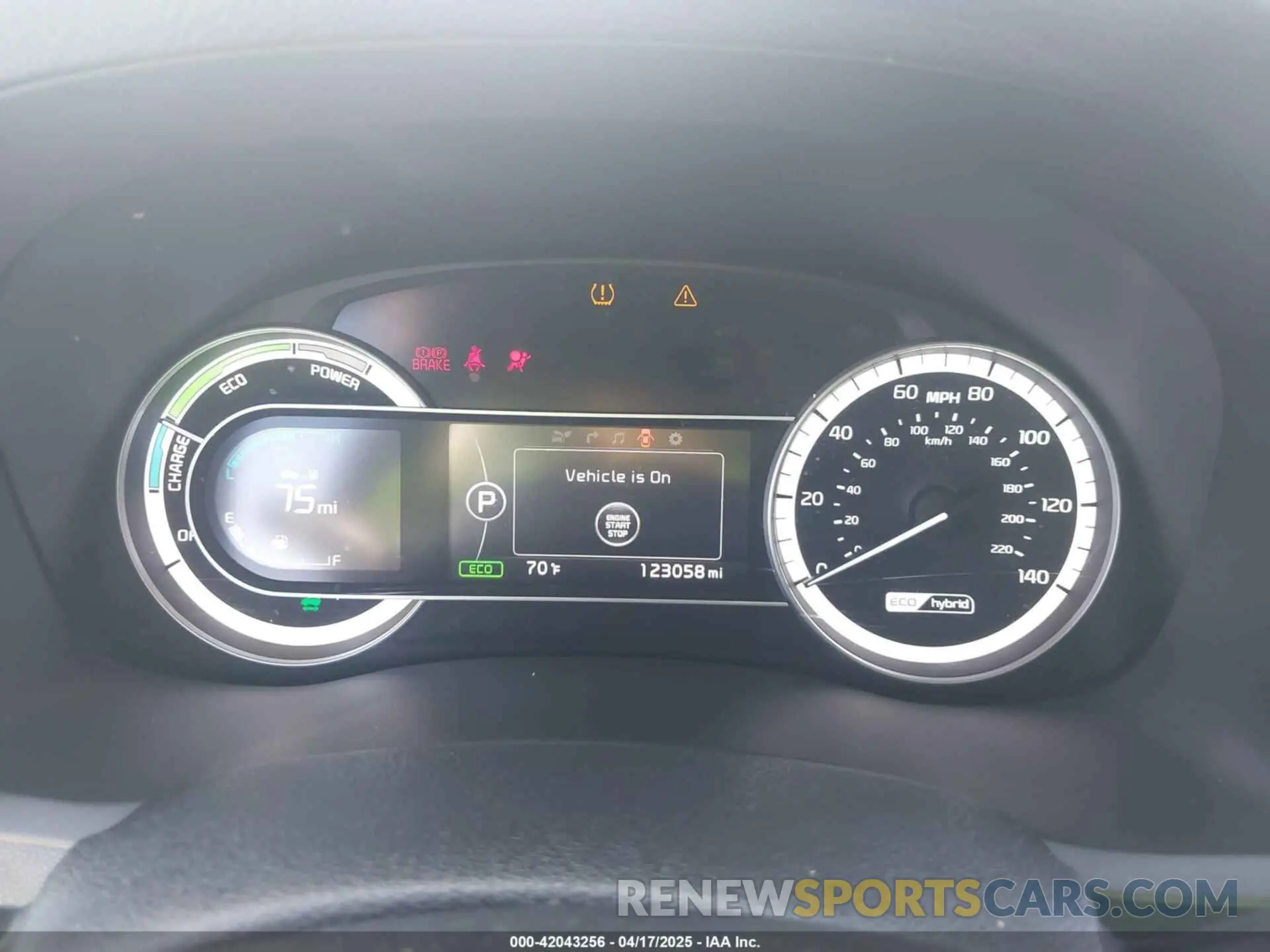 7 Photograph of a damaged car KNDCC3LC2K5248526 KIA NIRO 2019