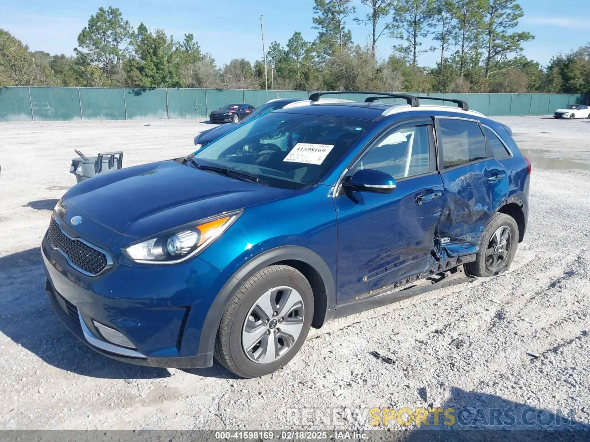2 Фотография поврежденного автомобиля KNDCC3LC2K5265519 KIA NIRO 2019