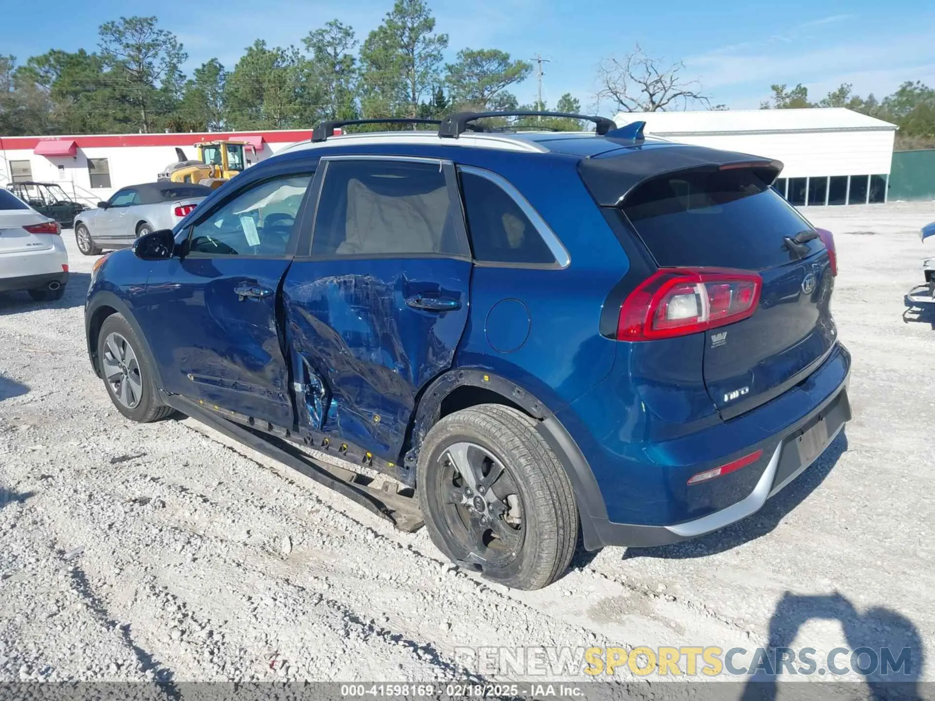 3 Фотография поврежденного автомобиля KNDCC3LC2K5265519 KIA NIRO 2019
