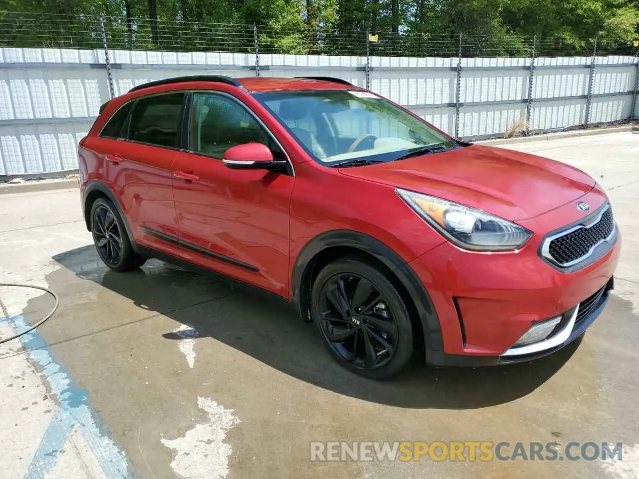 4 Фотография поврежденного автомобиля KNDCC3LC7K5231236 KIA NIRO 2019