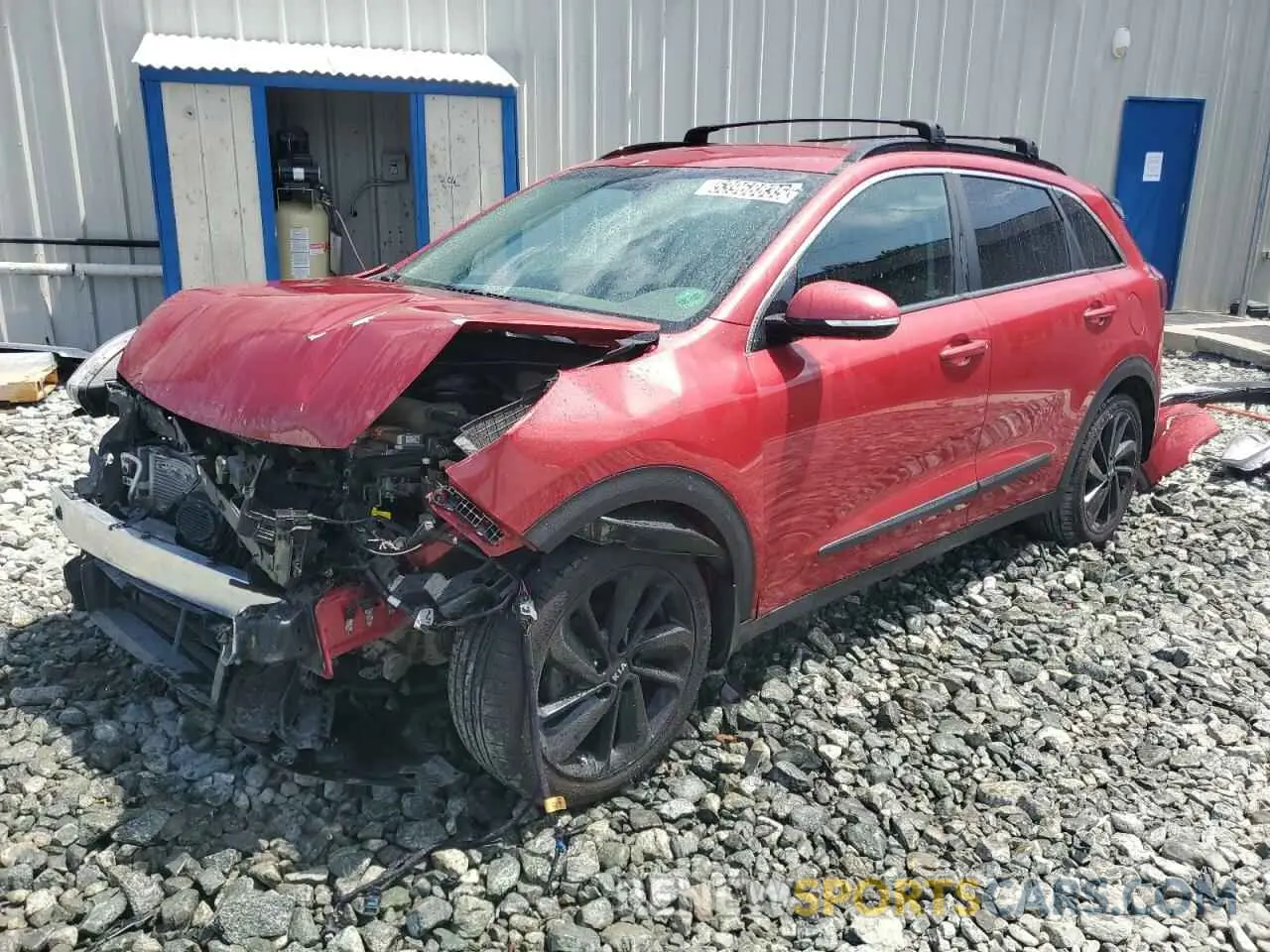 1 Photograph of a damaged car KNDCC3LC7K5253950 KIA NIRO 2019