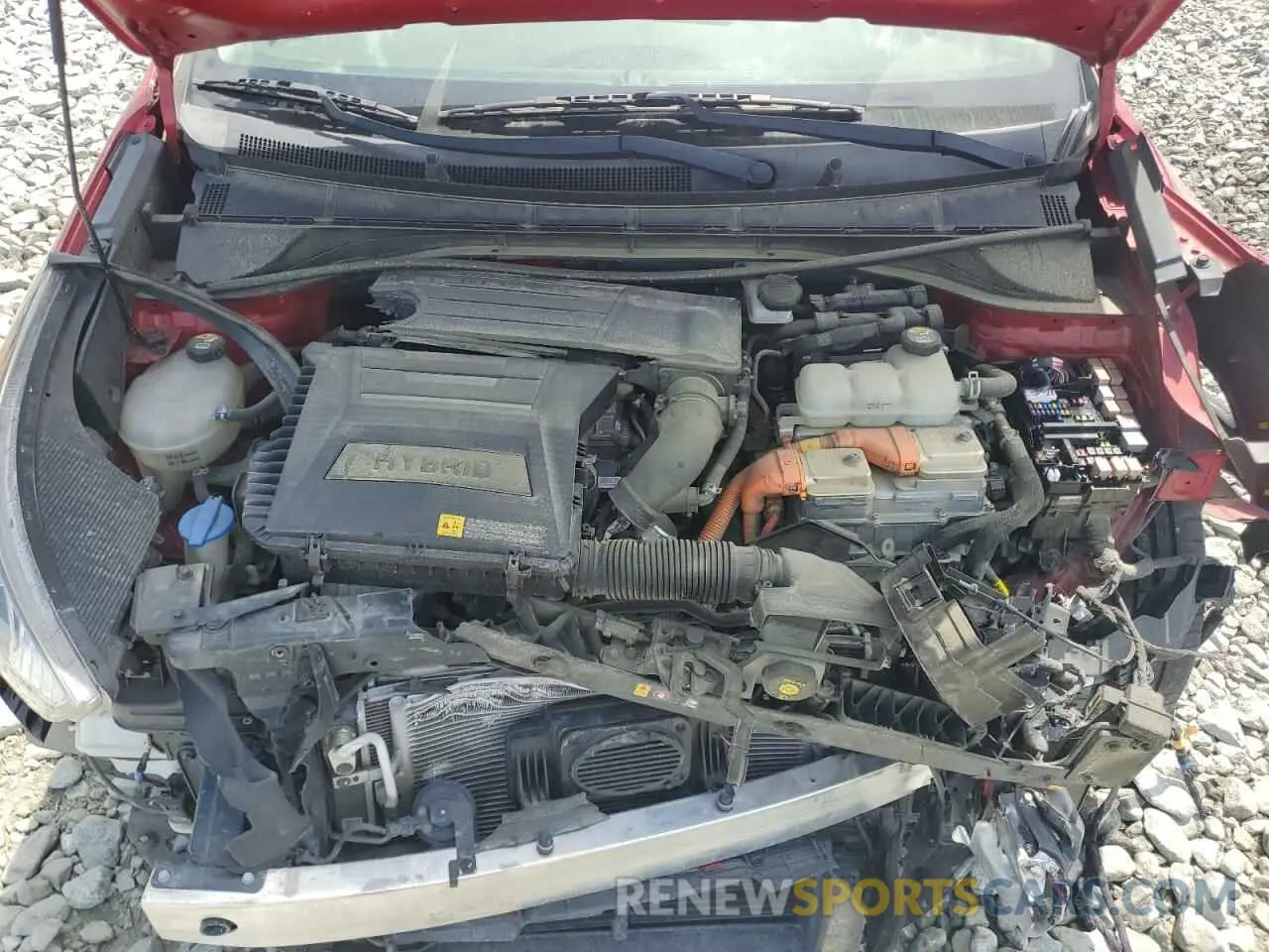 12 Photograph of a damaged car KNDCC3LC7K5253950 KIA NIRO 2019