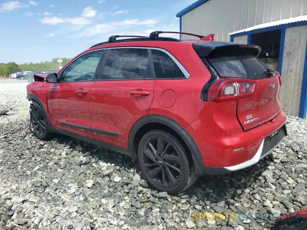 2 Photograph of a damaged car KNDCC3LC7K5253950 KIA NIRO 2019