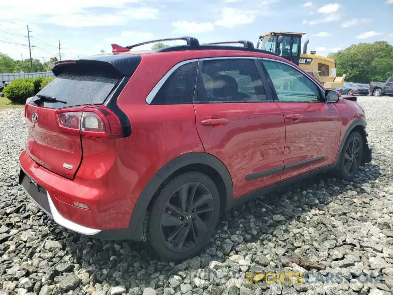 3 Photograph of a damaged car KNDCC3LC7K5253950 KIA NIRO 2019