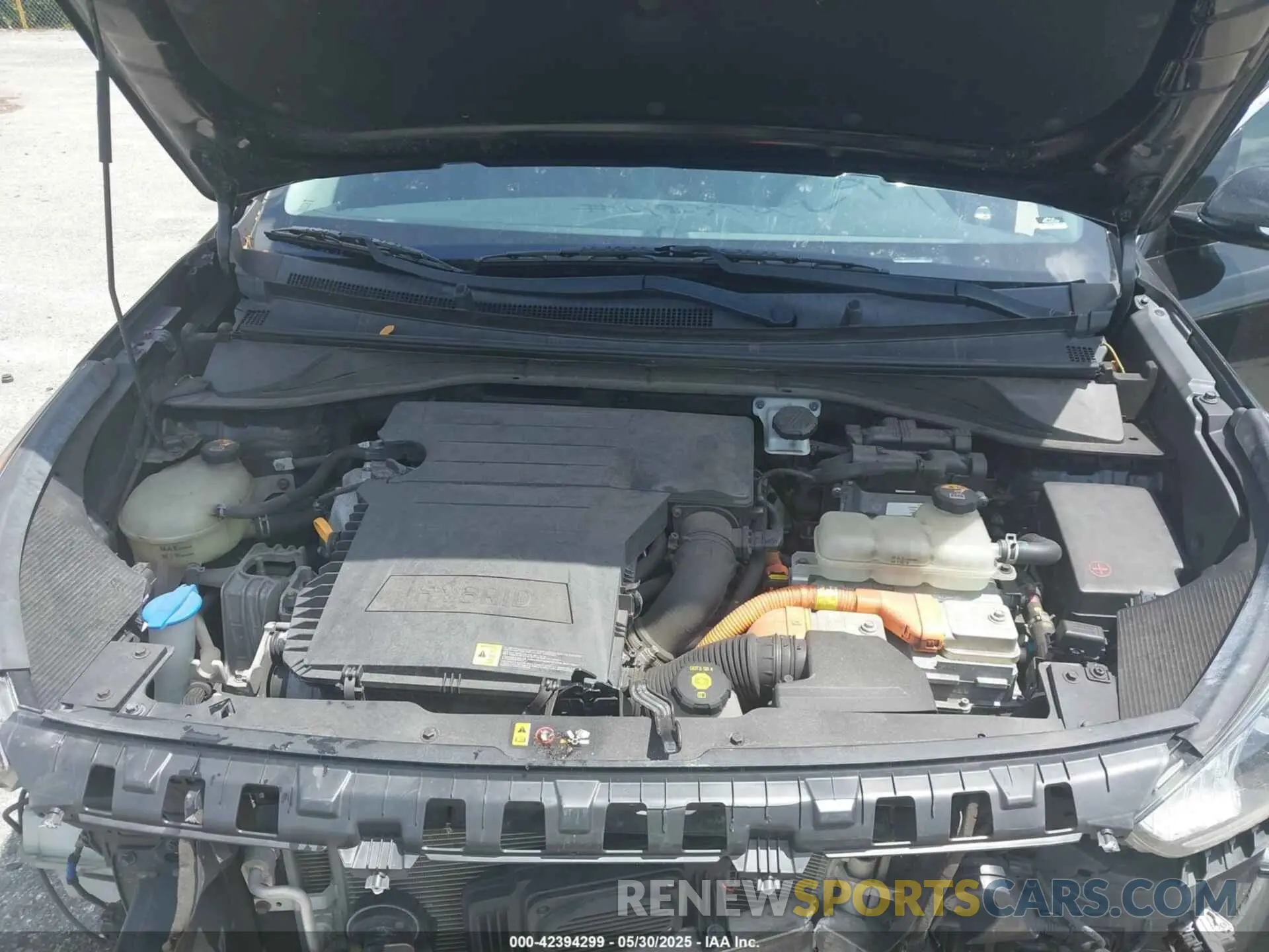 10 Фотография поврежденного автомобиля KNDCC3LC7K5265421 KIA NIRO 2019