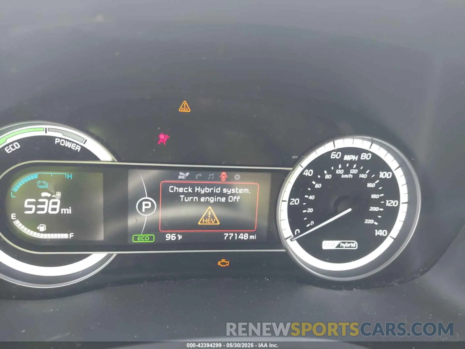 7 Фотография поврежденного автомобиля KNDCC3LC7K5265421 KIA NIRO 2019