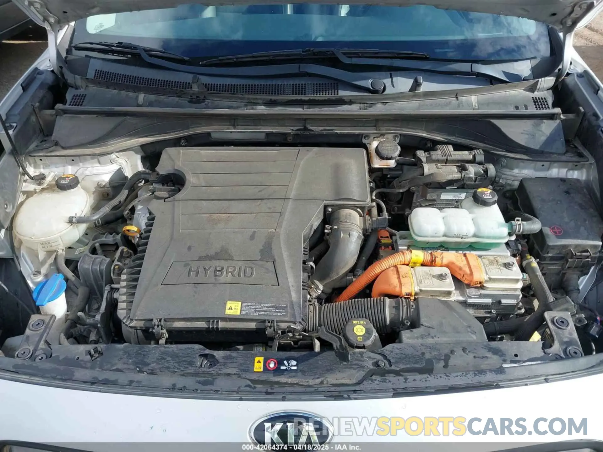 10 Photograph of a damaged car KNDCC3LC8K5351854 KIA NIRO 2019