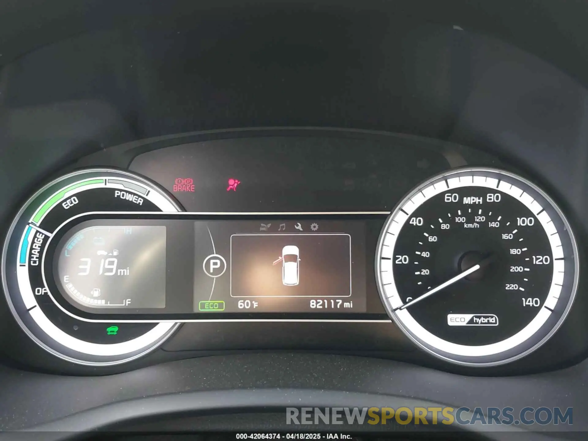 7 Photograph of a damaged car KNDCC3LC8K5351854 KIA NIRO 2019