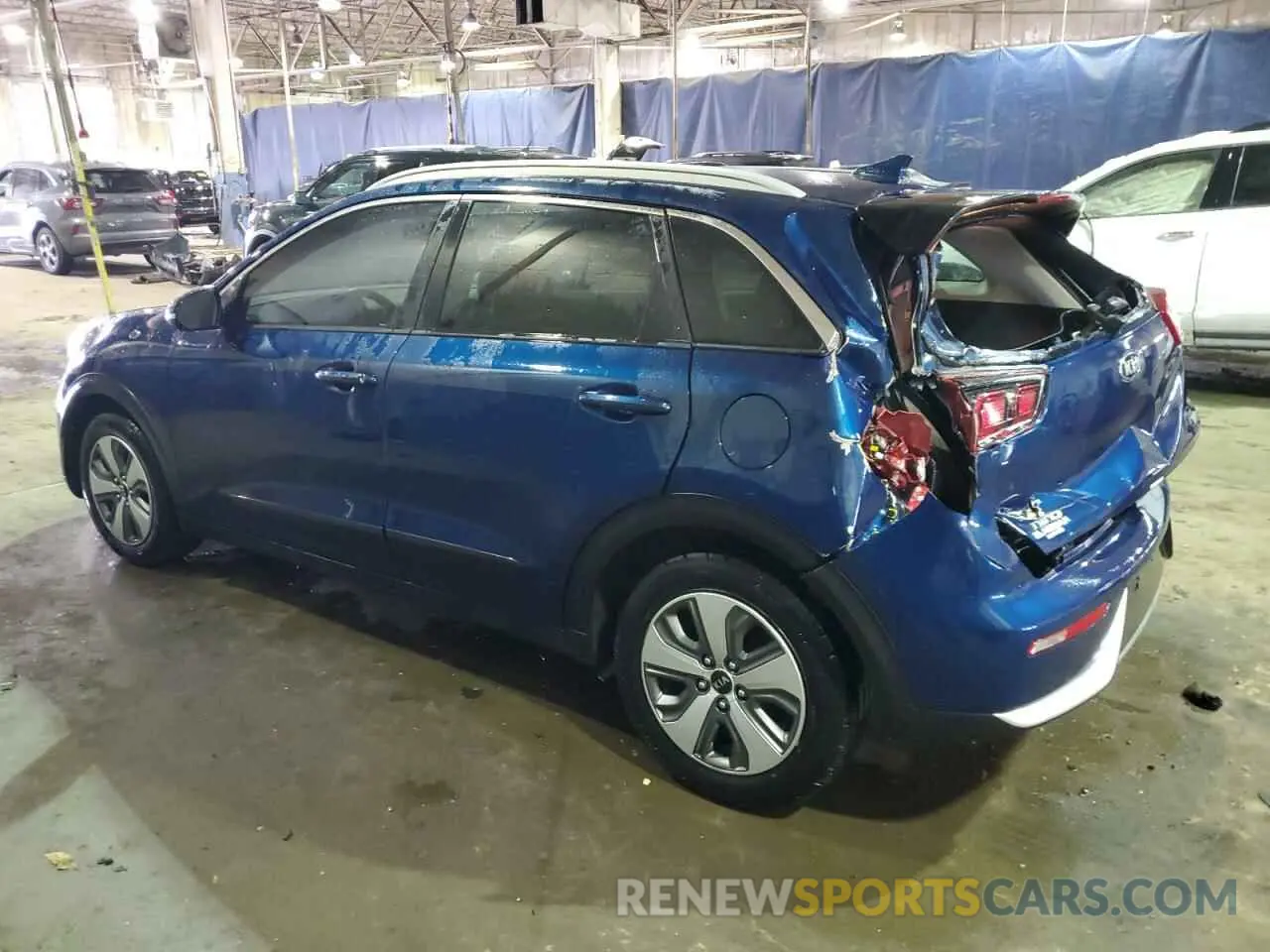 2 Photograph of a damaged car KNDCC3LC9K5225891 KIA NIRO 2019