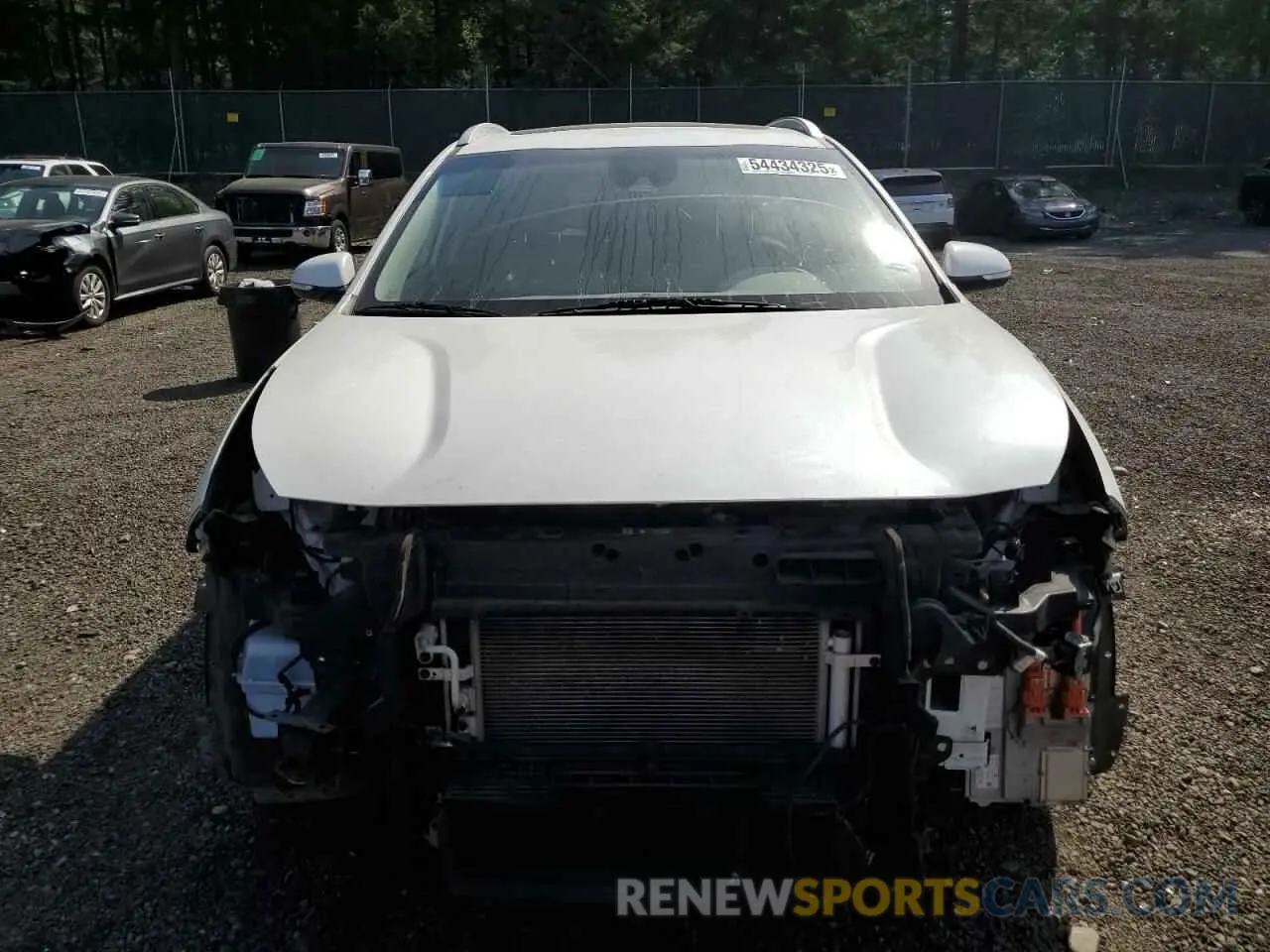 5 Photograph of a damaged car KNDCC3LD2K5273936 KIA NIRO 2019