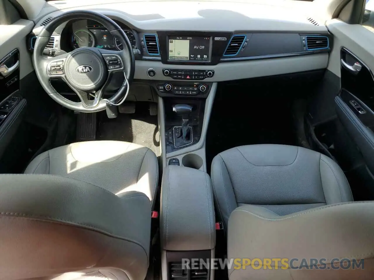 8 Photograph of a damaged car KNDCC3LD2K5273936 KIA NIRO 2019