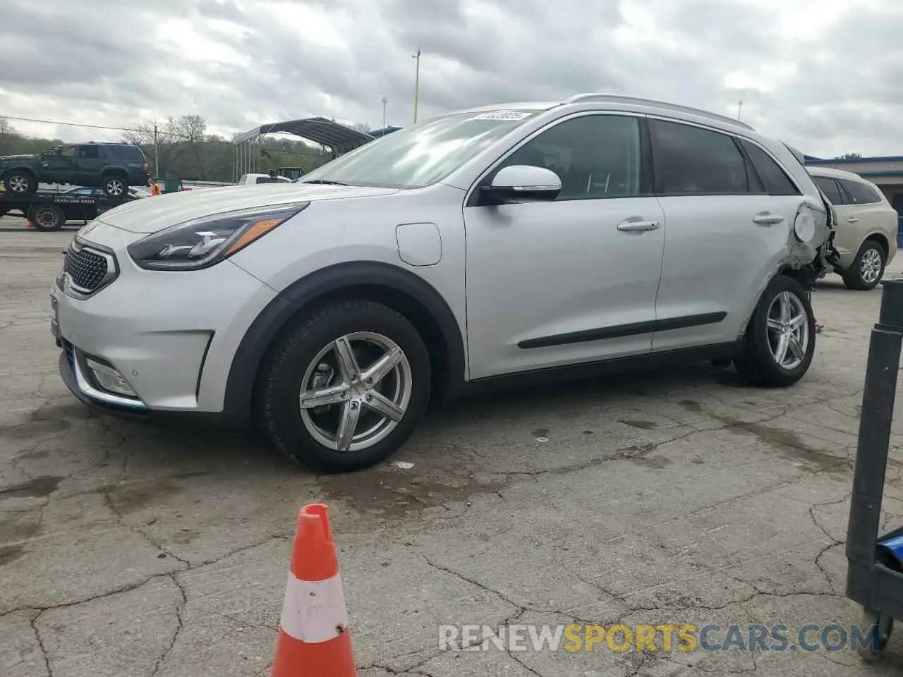 1 Photograph of a damaged car KNDCC3LD2K5344746 KIA NIRO 2019