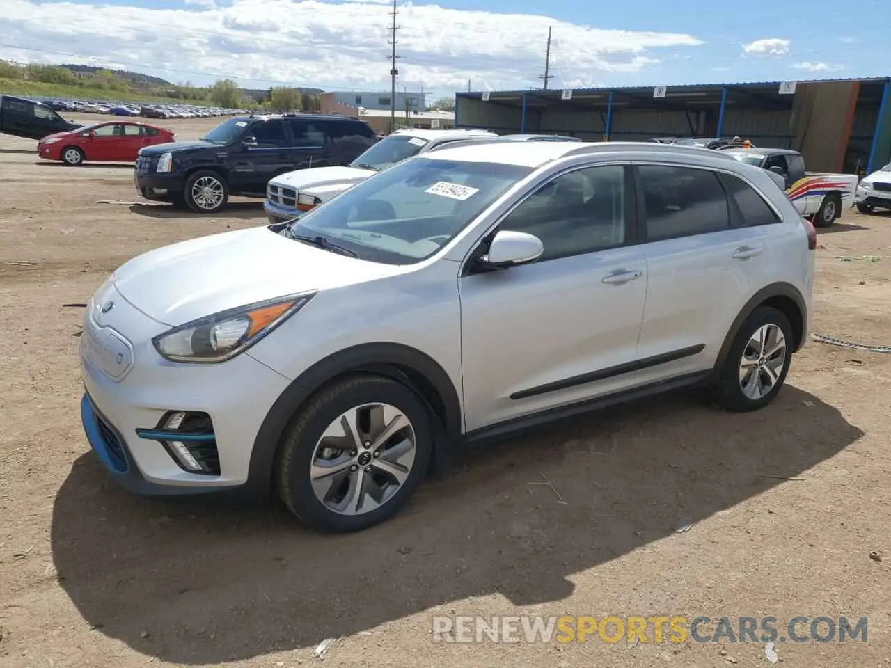 1 Photograph of a damaged car KNDCC3LG9K5024124 KIA NIRO 2019