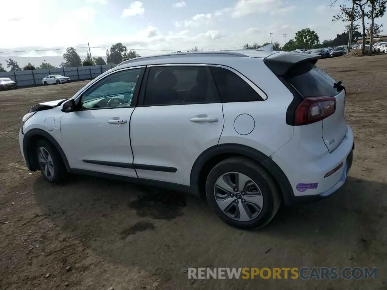 2 Photograph of a damaged car KNDCD3LD2K5258012 KIA NIRO 2019