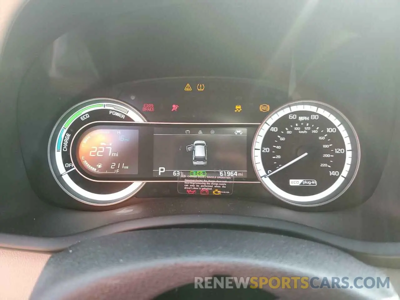 9 Photograph of a damaged car KNDCD3LD2K5258012 KIA NIRO 2019