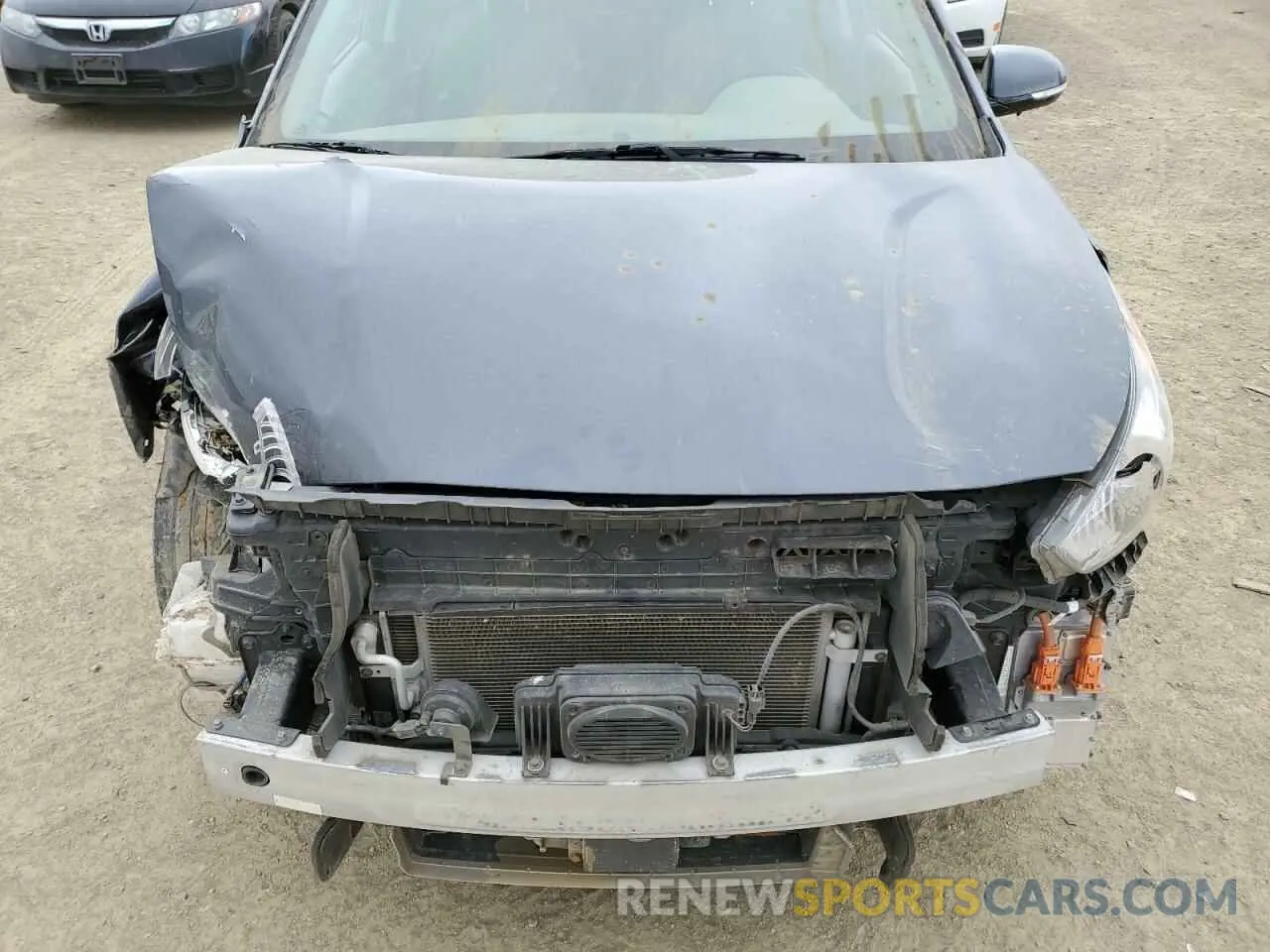 13 Photograph of a damaged car KNDCD3LD6K5259437 KIA NIRO 2019