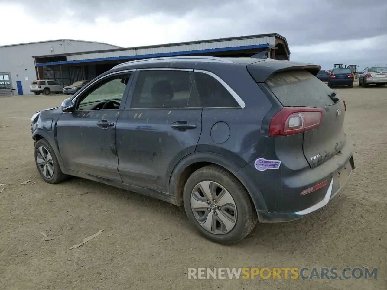 2 Photograph of a damaged car KNDCD3LD6K5259437 KIA NIRO 2019