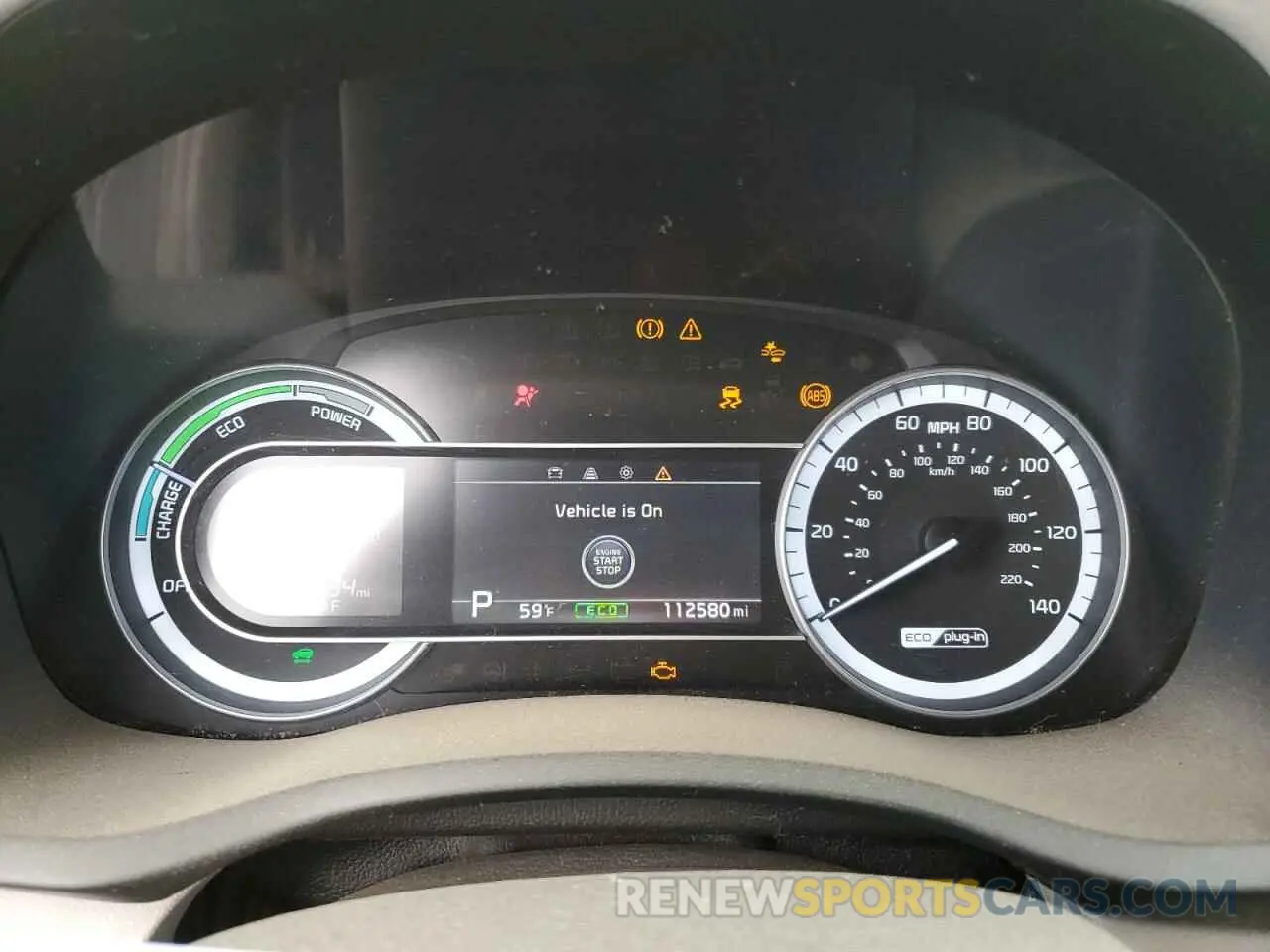 9 Photograph of a damaged car KNDCD3LD6K5259437 KIA NIRO 2019