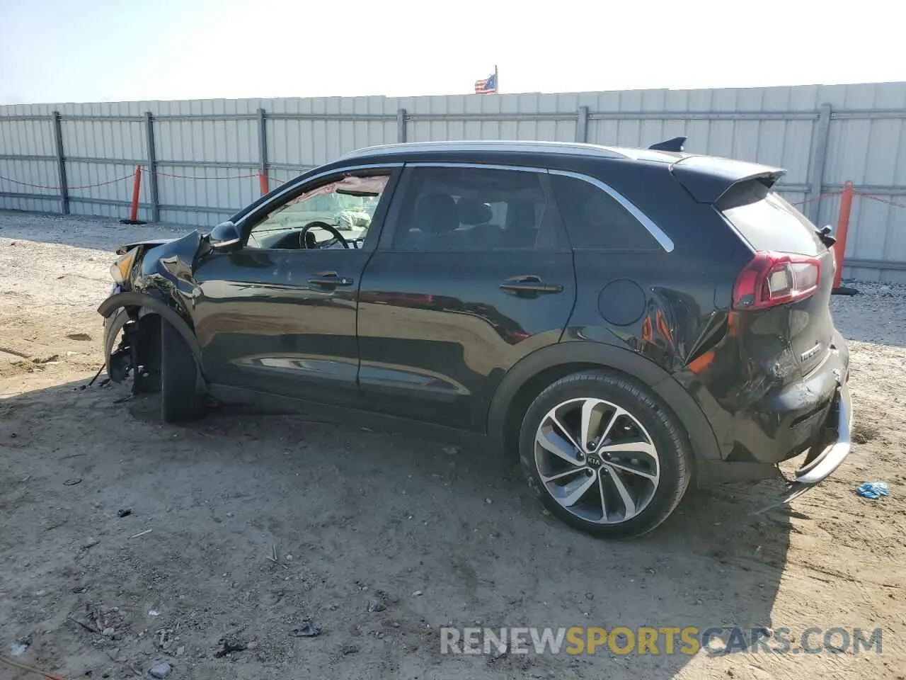2 Photograph of a damaged car KNDCE3LC3K5222284 KIA NIRO 2019