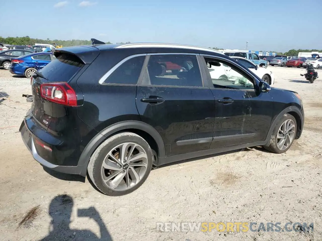 3 Photograph of a damaged car KNDCE3LC3K5222284 KIA NIRO 2019