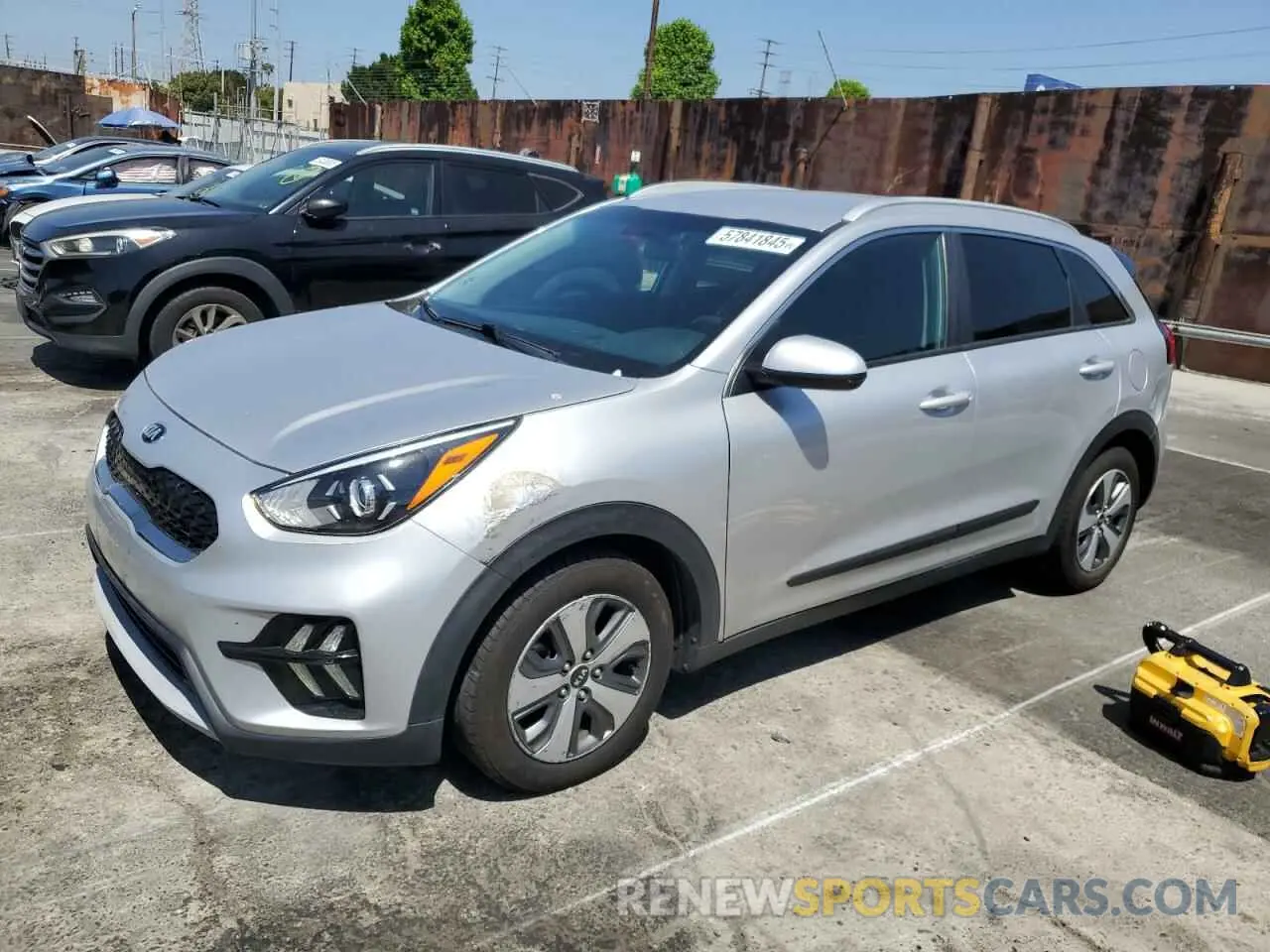 1 Фотография поврежденного автомобиля KNDCB3LC2L5397412 KIA NIRO 2020