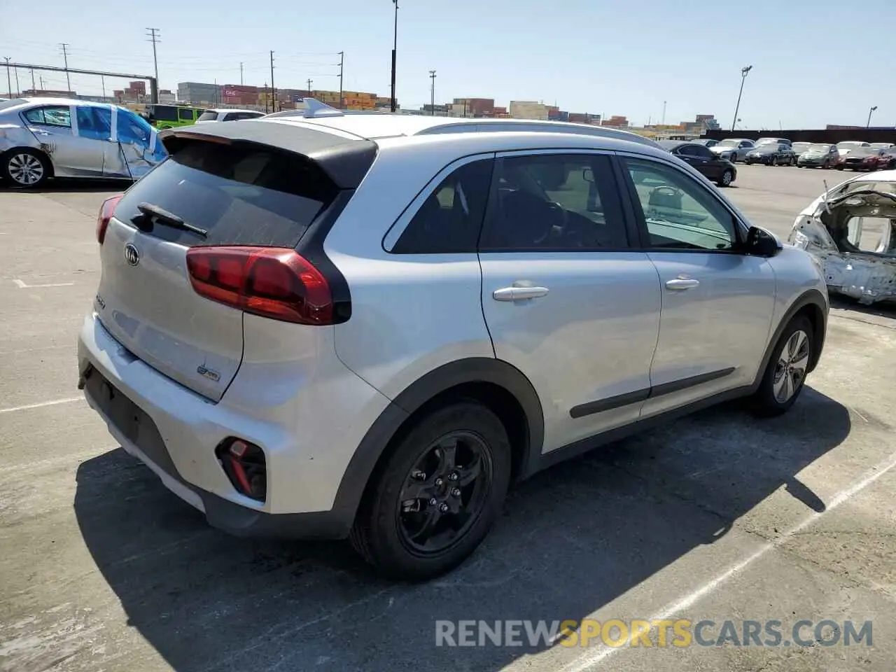 3 Фотография поврежденного автомобиля KNDCB3LC2L5397412 KIA NIRO 2020