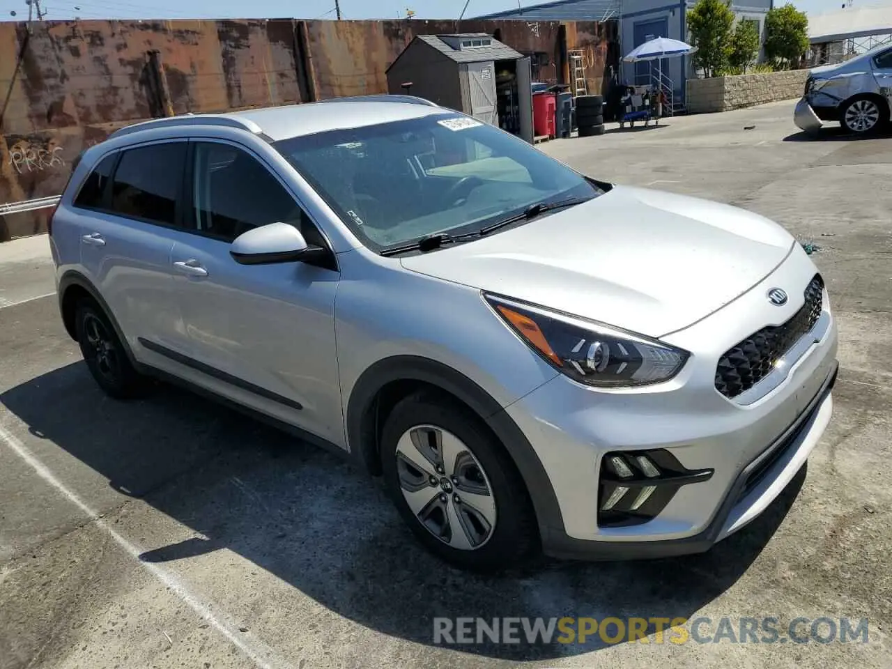 4 Фотография поврежденного автомобиля KNDCB3LC2L5397412 KIA NIRO 2020