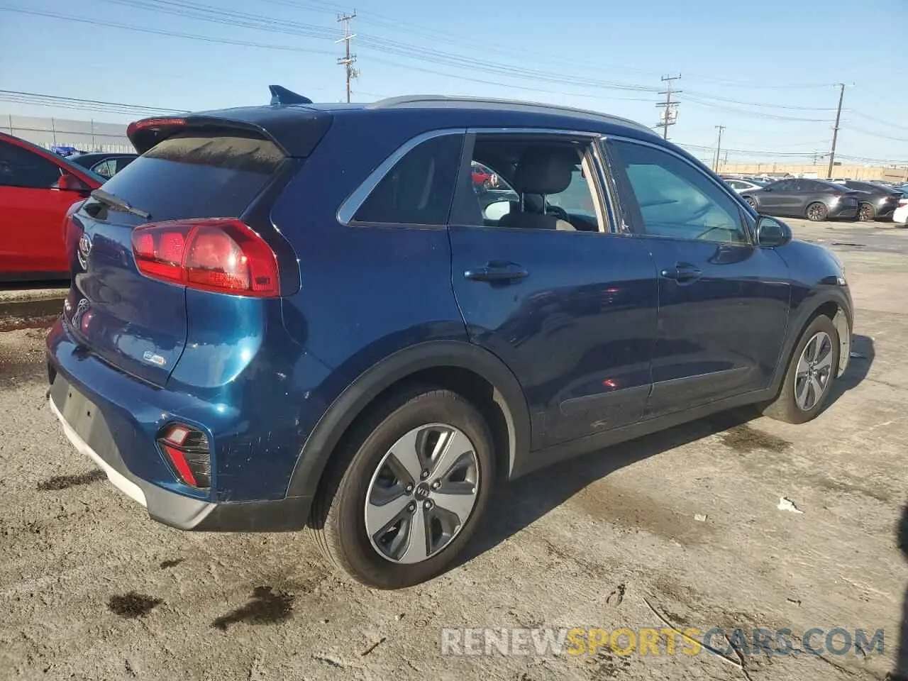 3 Фотография поврежденного автомобиля KNDCB3LC4L5397881 KIA NIRO 2020