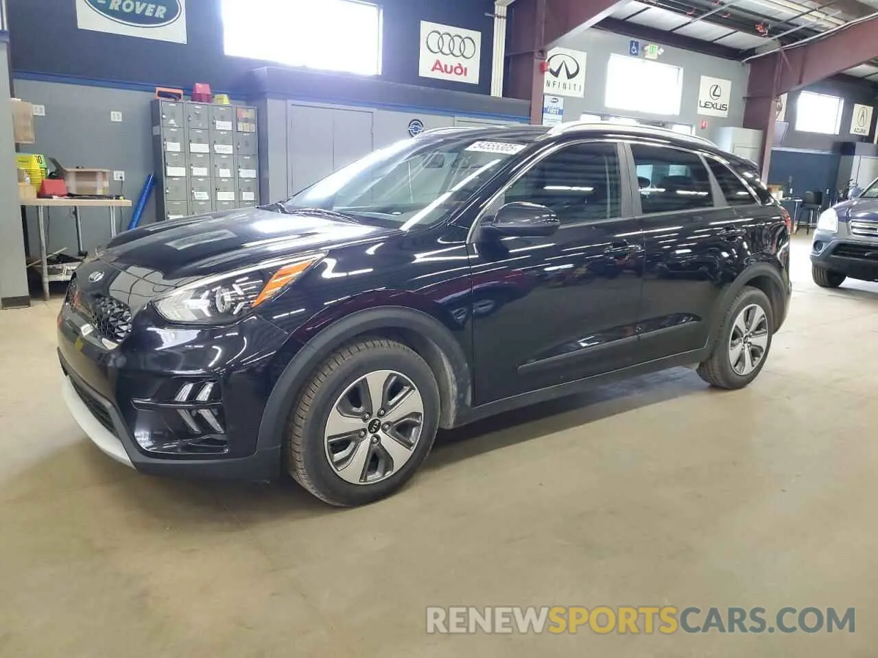 1 Photograph of a damaged car KNDCB3LC5L5362444 KIA NIRO 2020