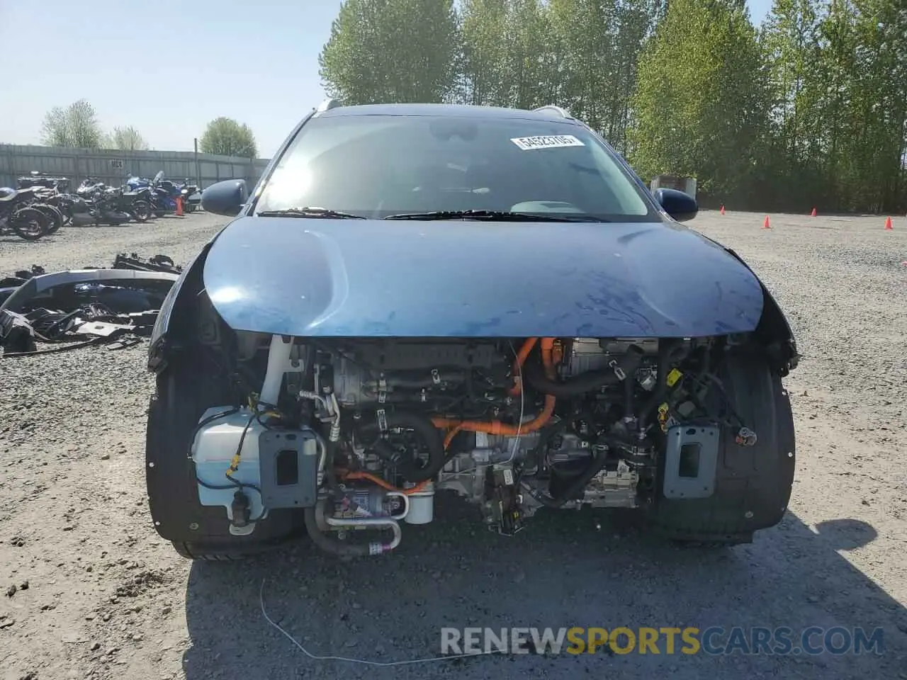5 Photograph of a damaged car KNDCB3LC5L5451298 KIA NIRO 2020