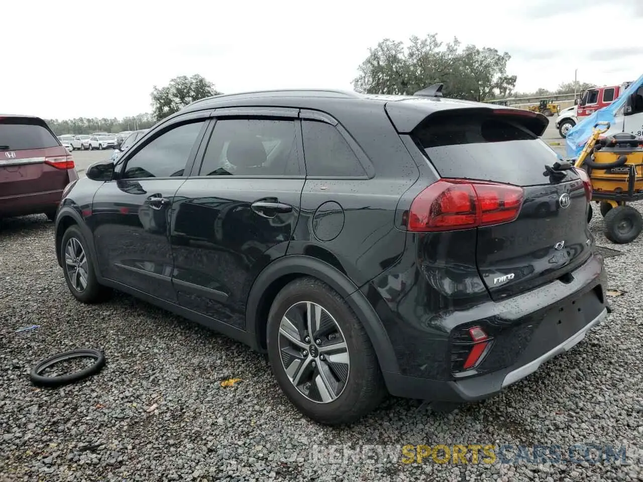 2 Photograph of a damaged car KNDCB3LCXL5392393 KIA NIRO 2020
