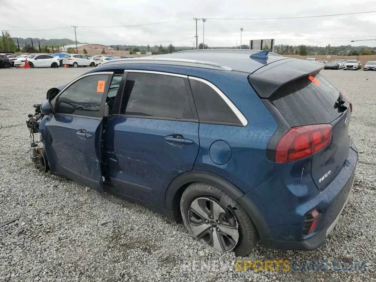2 Photograph of a damaged car KNDCB3LCXL5395911 KIA NIRO 2020