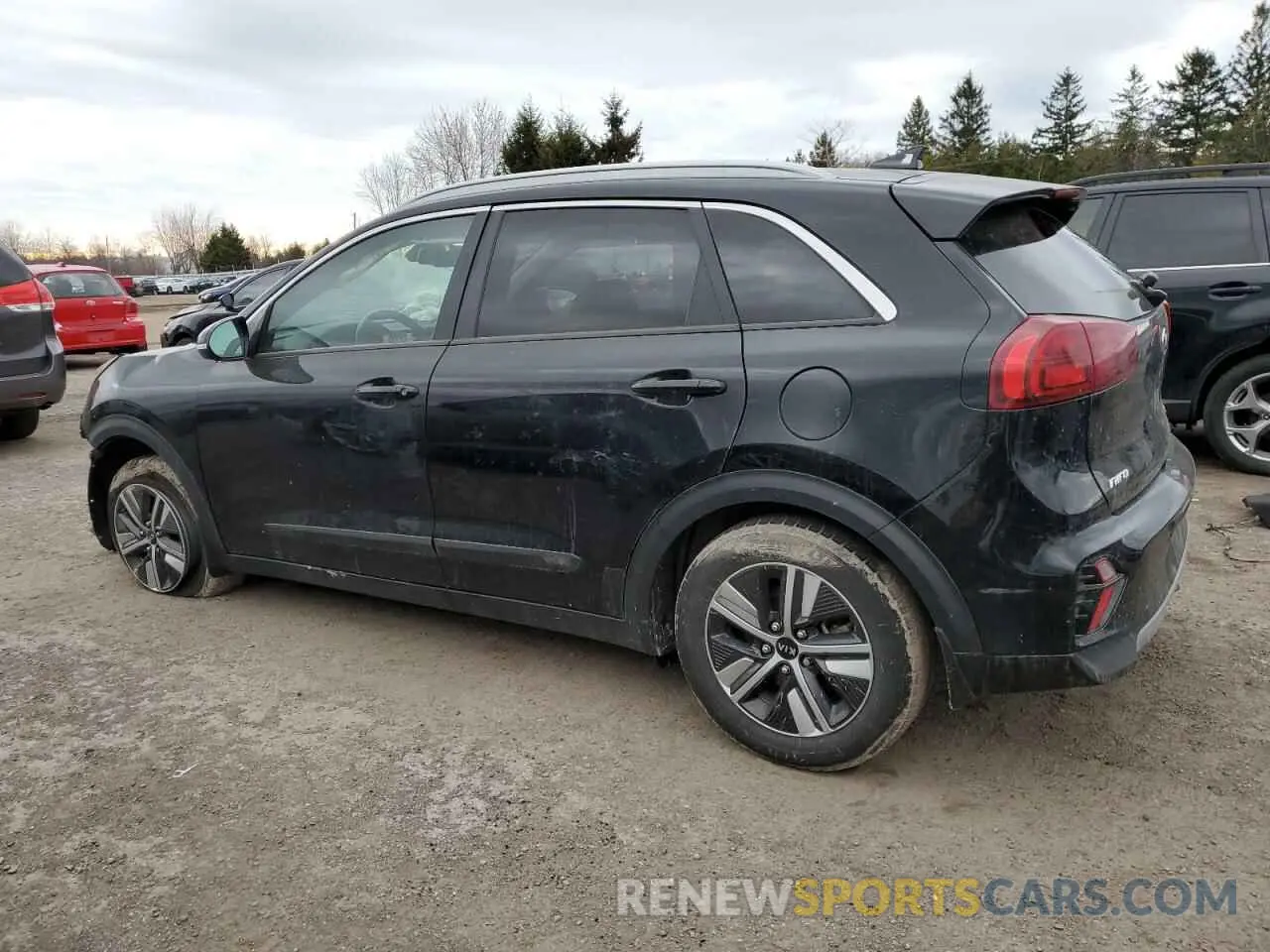 2 Photograph of a damaged car KNDCC3LC5L5433090 KIA NIRO 2020