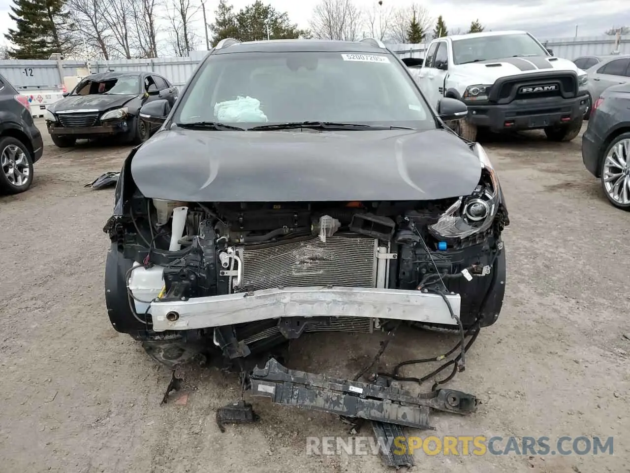 5 Photograph of a damaged car KNDCC3LC5L5433090 KIA NIRO 2020