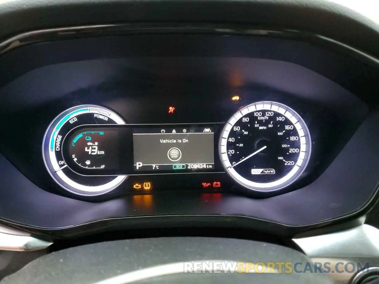 9 Photograph of a damaged car KNDCC3LC5L5433090 KIA NIRO 2020