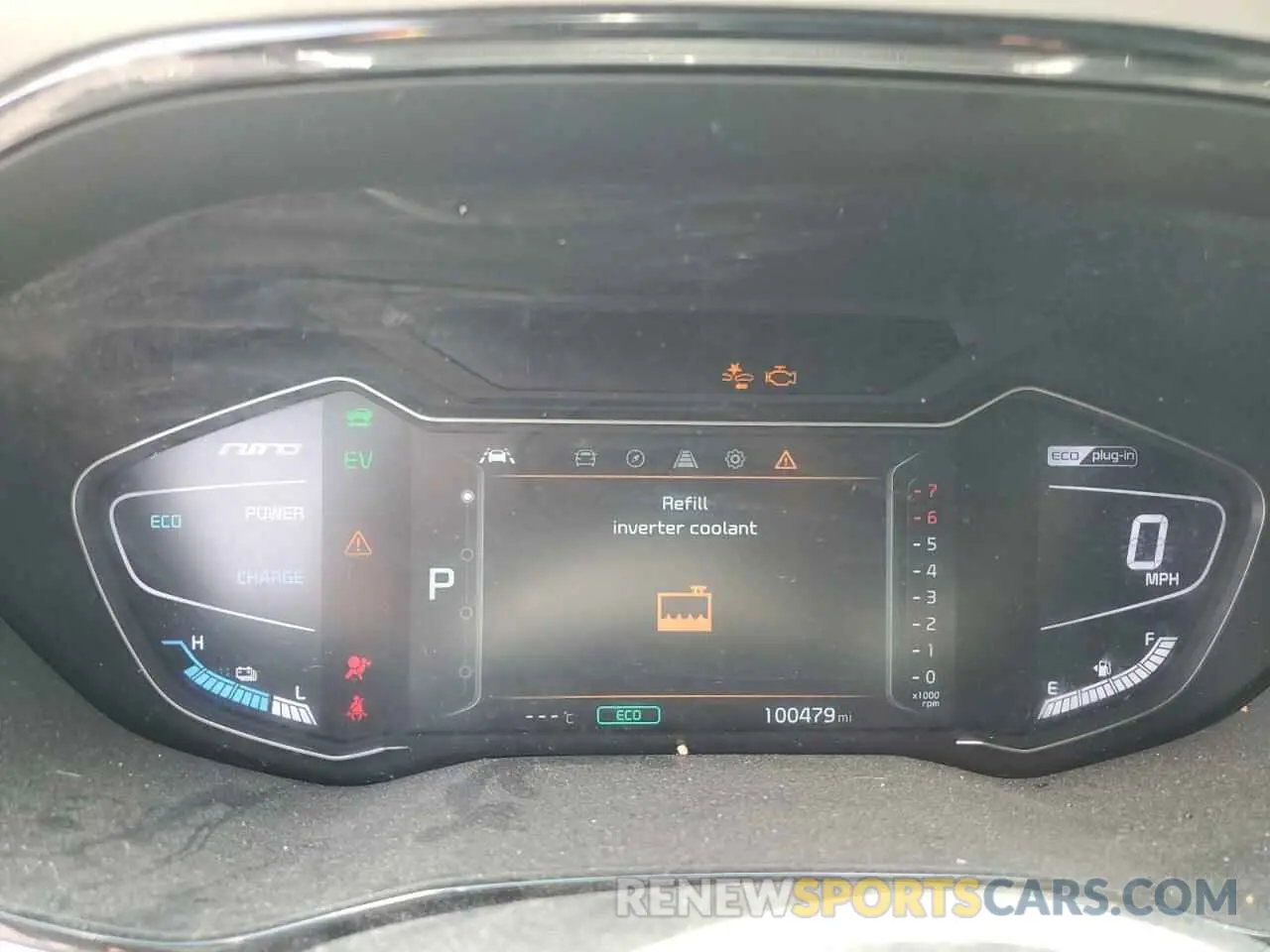 9 Photograph of a damaged car KNDCC3LD2L5363573 KIA NIRO 2020