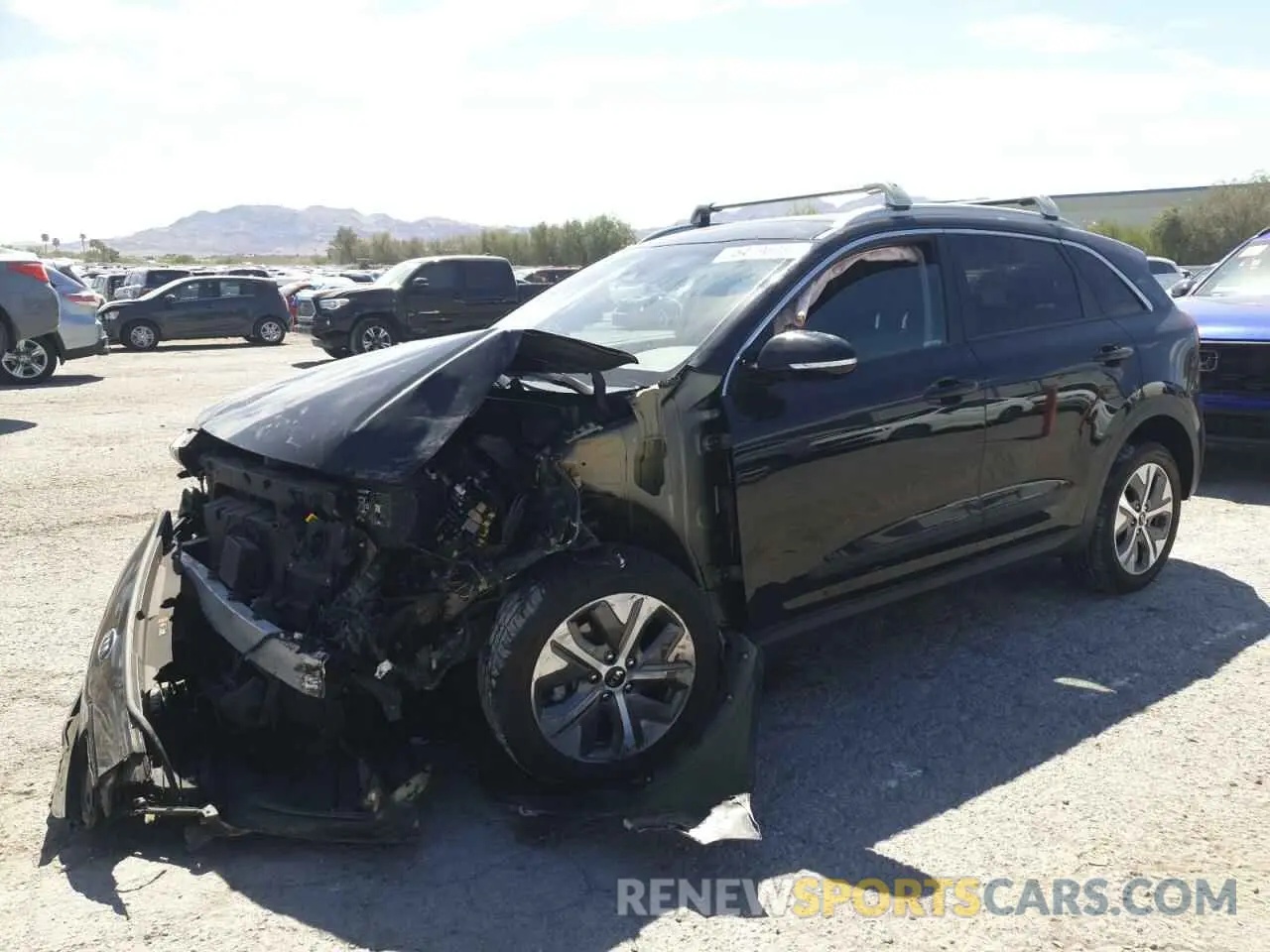 1 Фотография поврежденного автомобиля KNDCC3LG0L5080972 KIA NIRO 2020