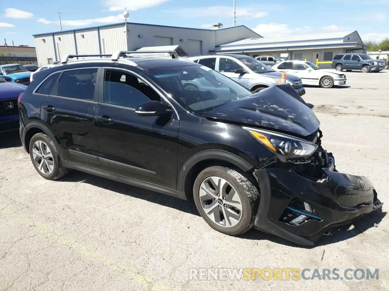 4 Фотография поврежденного автомобиля KNDCC3LG0L5080972 KIA NIRO 2020