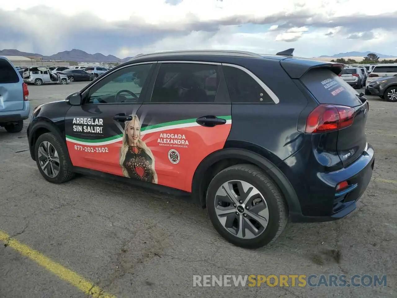 2 Photograph of a damaged car KNDCC3LG1L5074842 KIA NIRO 2020