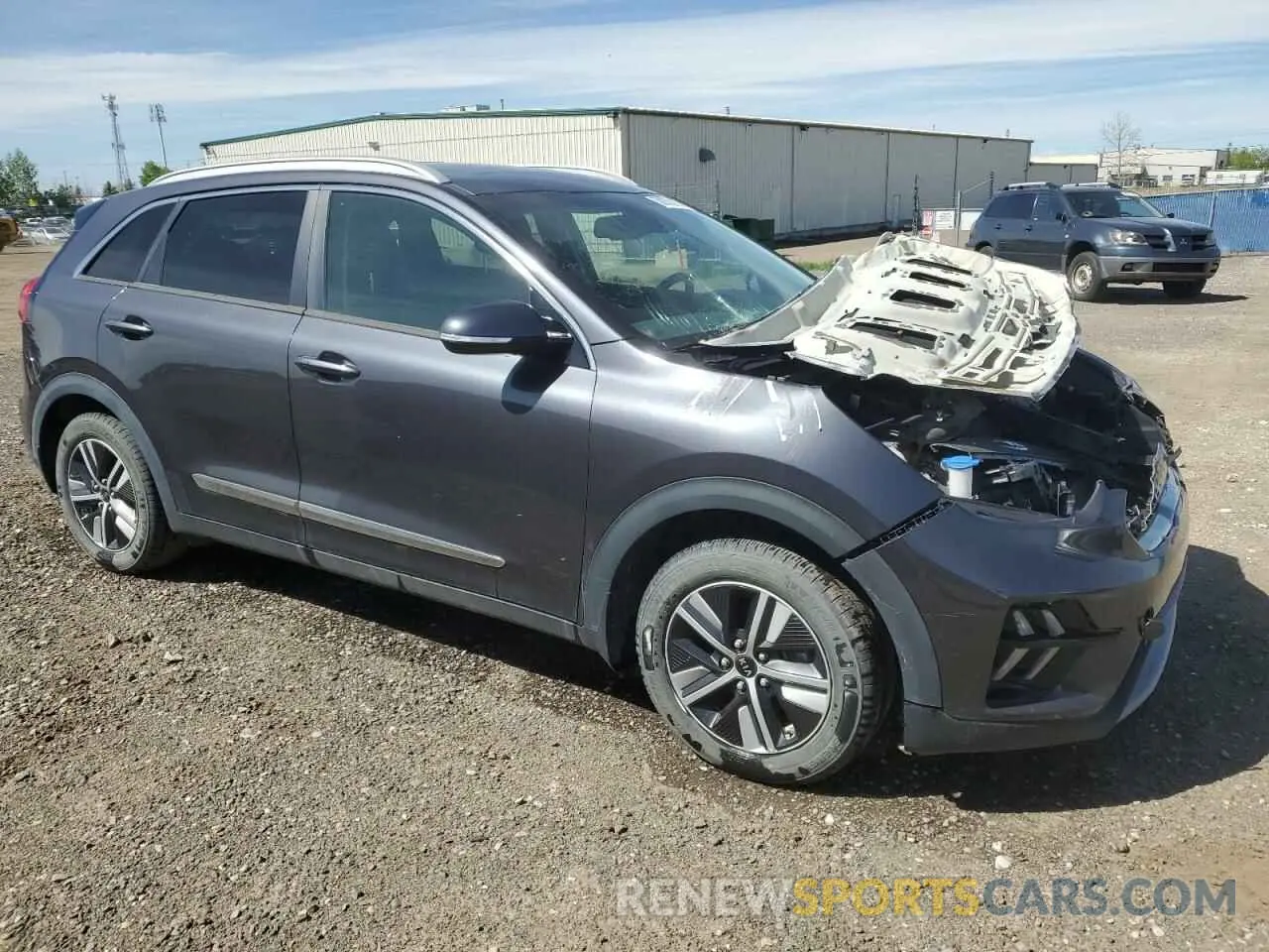4 Photograph of a damaged car KNDCD3LD2L5428497 KIA NIRO 2020