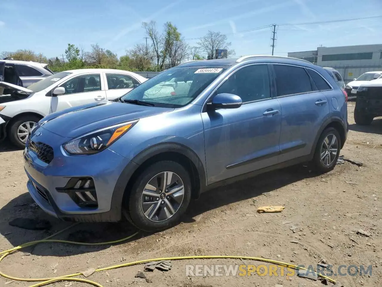 1 Photograph of a damaged car KNDCE3LC6L5433318 KIA NIRO 2020
