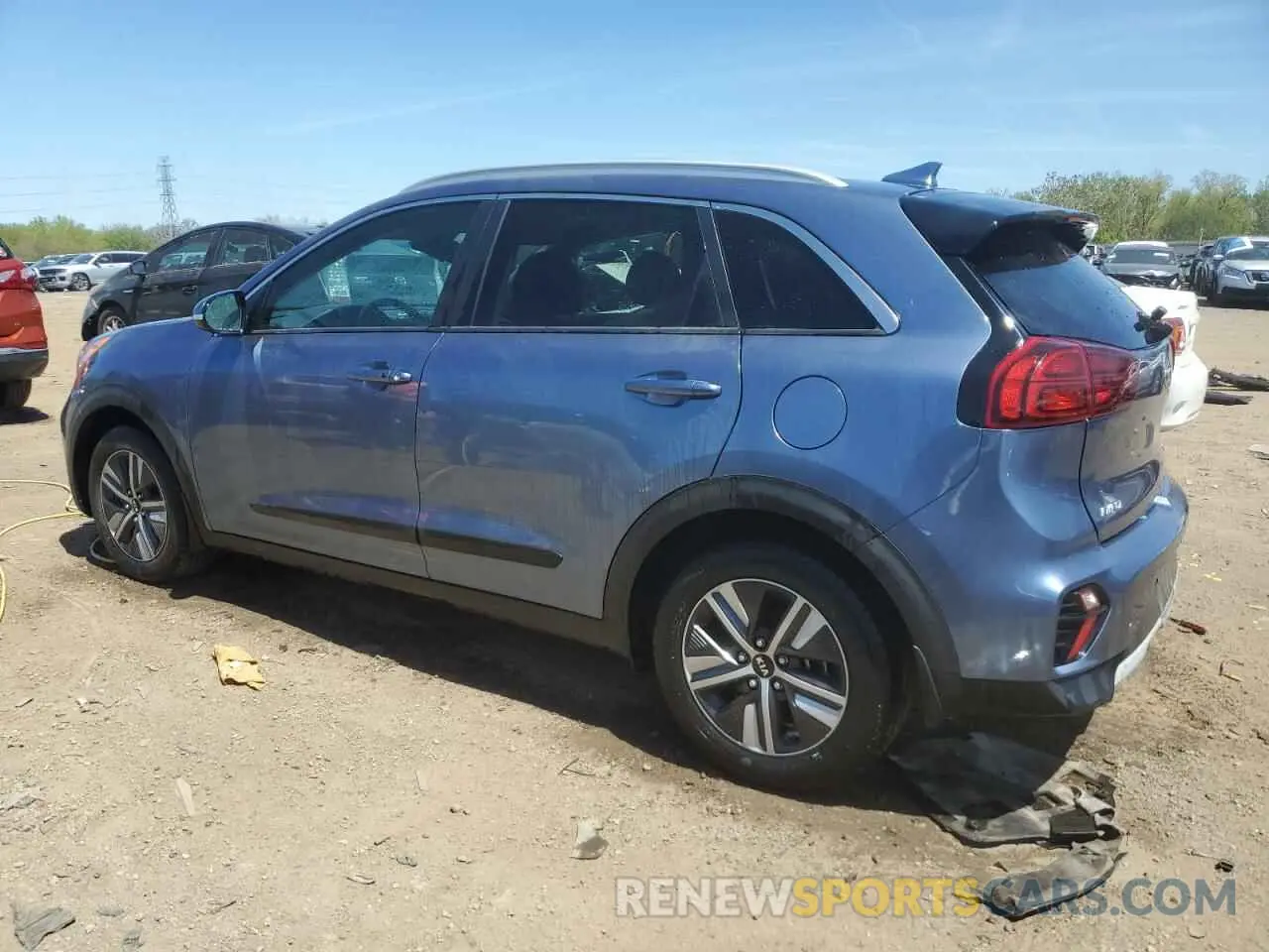 2 Photograph of a damaged car KNDCE3LC6L5433318 KIA NIRO 2020
