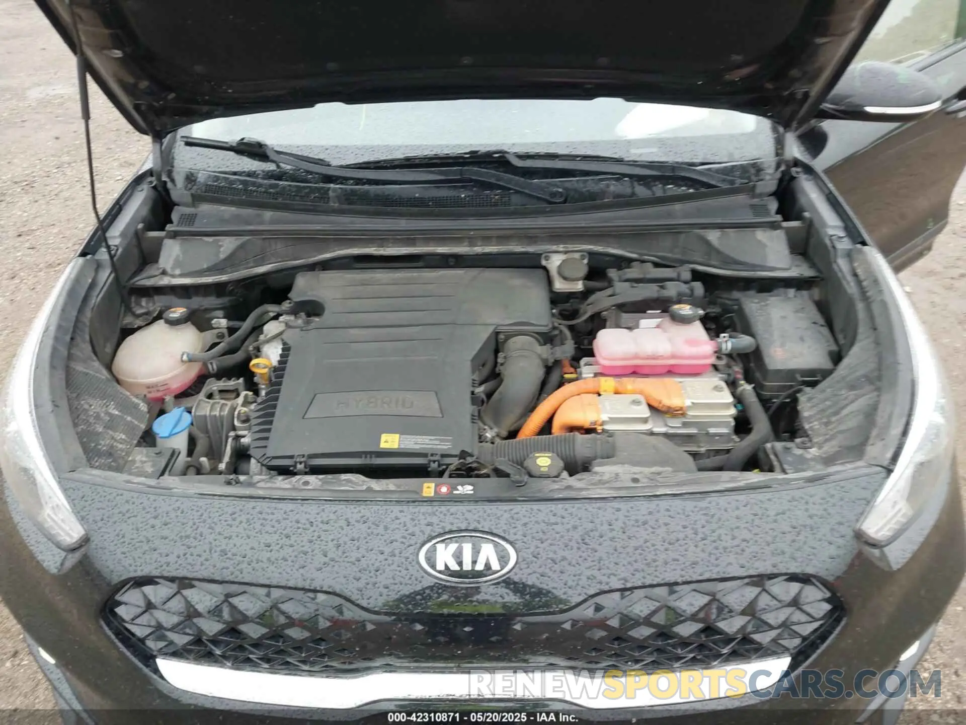 10 Фотография поврежденного автомобиля KNDCE3LC8L5429027 KIA NIRO 2020